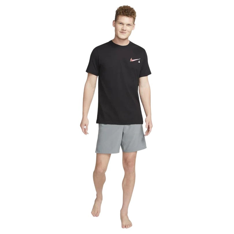 Grey-Black - Lifestyle - Nike Mens Unlimited Dri-FIT Relaxed Fit Shorts
