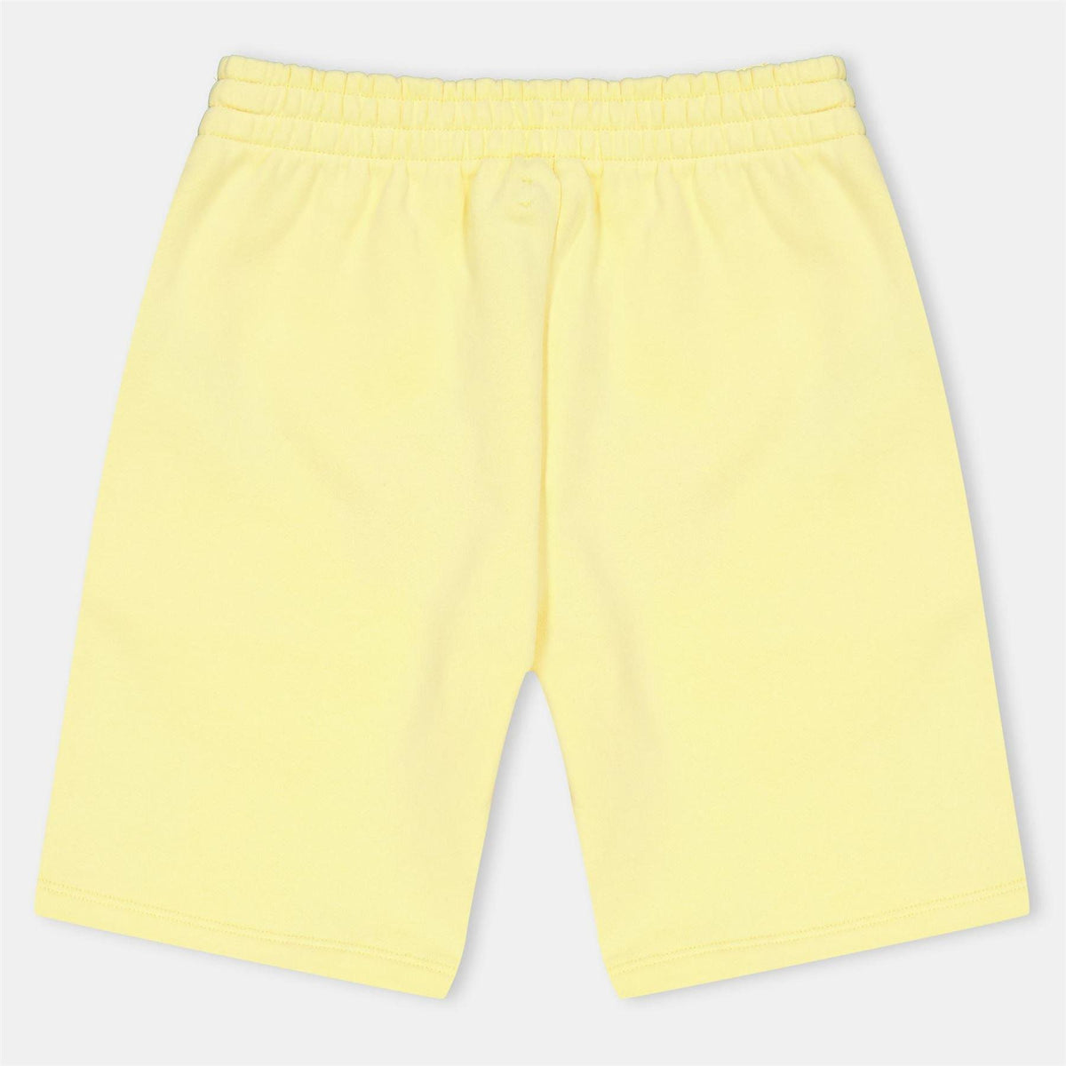 Yellow - Back - Pangaia Childrens-Kids 365 Long Length Shorts