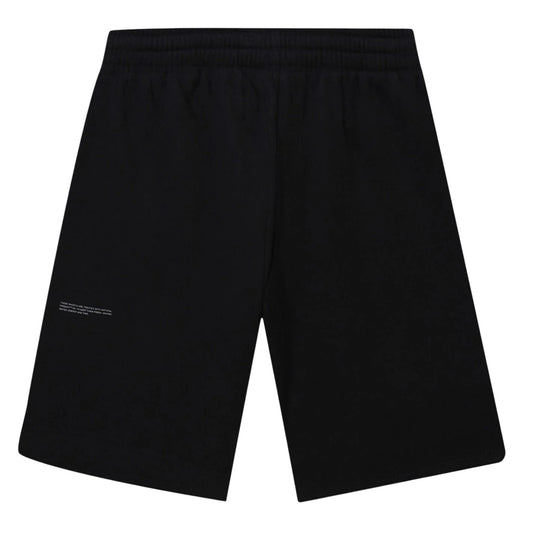 Black - Front - Pangaia Childrens-Kids 365 Long Length Shorts