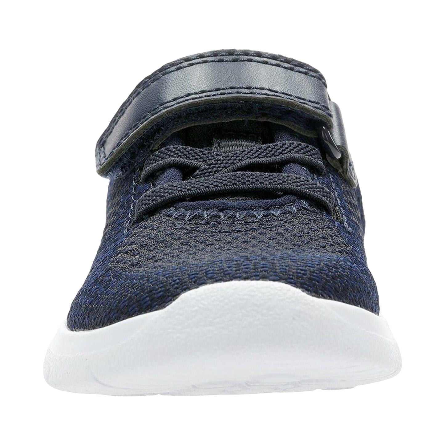 Navy - Lifestyle - Clarks Baby Ath Flux Flat Trainers