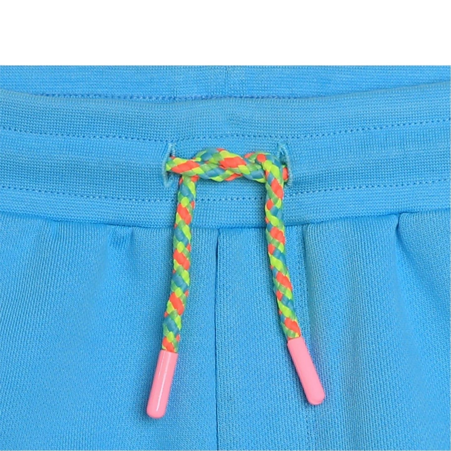 Blue Print - Side - Billieblush Girls Jersey Graphic Print Shorts