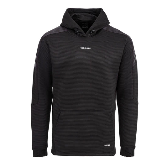 Black Camo - Front - KooGa Mens Training Hoodie