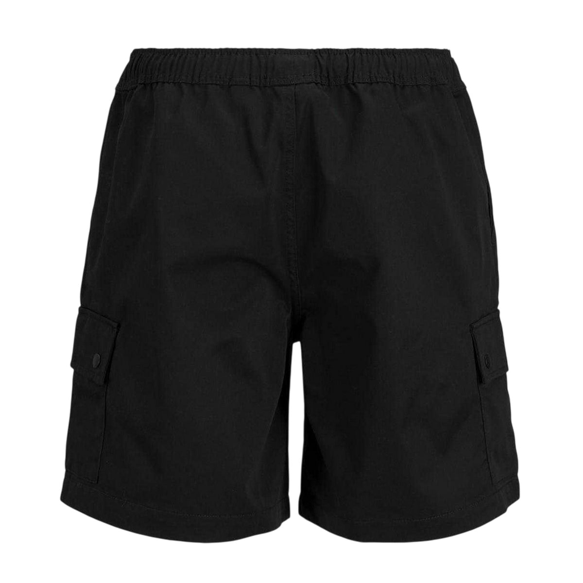 Black - Back - Jack And Jones Mens Bill Cargo Shorts