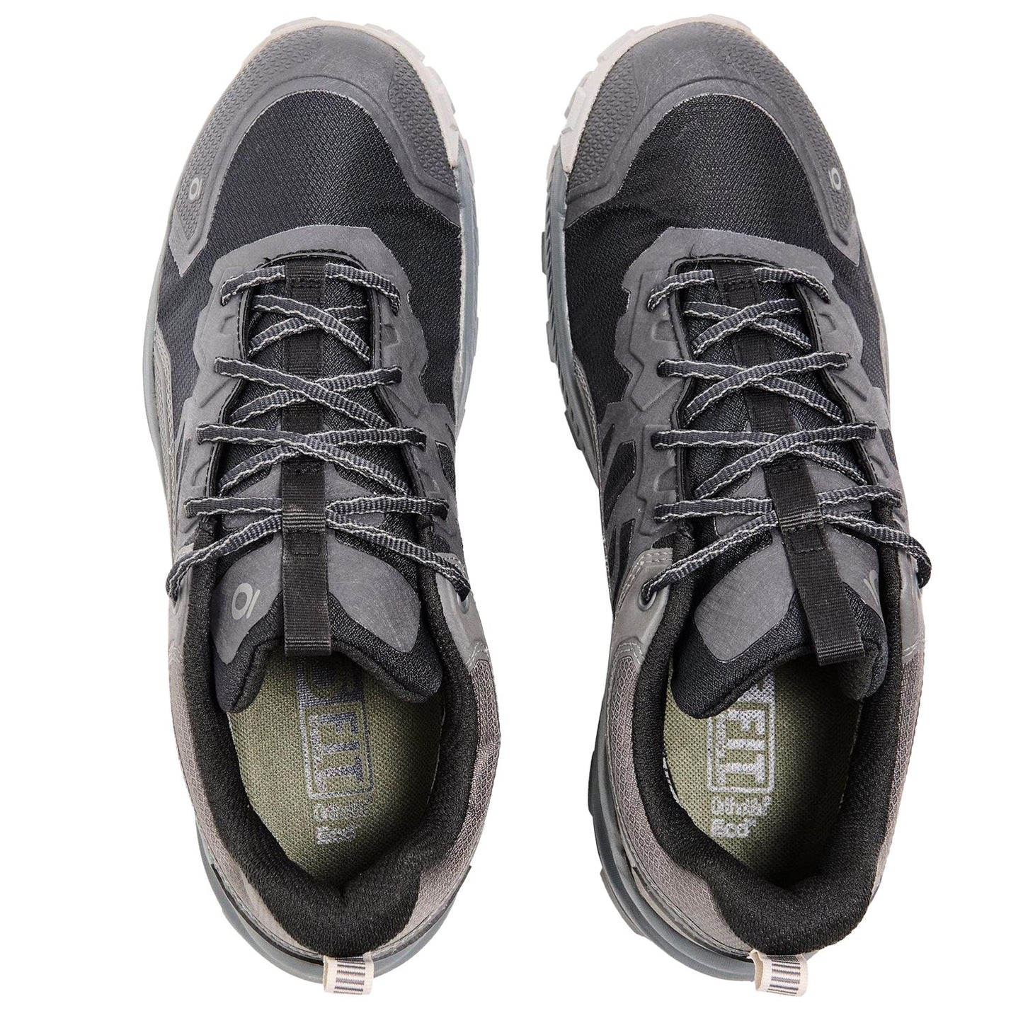 Black - Lifestyle - Oboz Mens Katabatic Waterproof Hiking Shoes