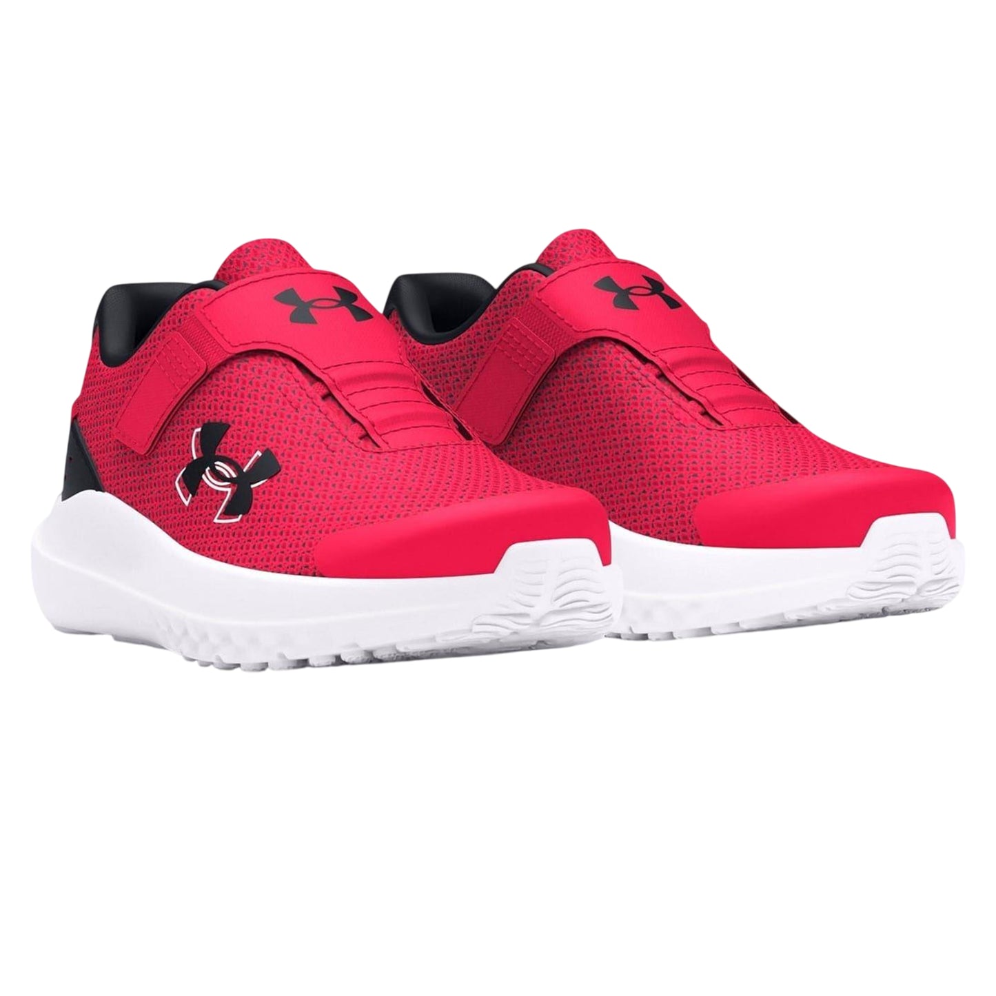 Red - Lifestyle - Under Armour Childrens-Kids Surge 4 Trainers