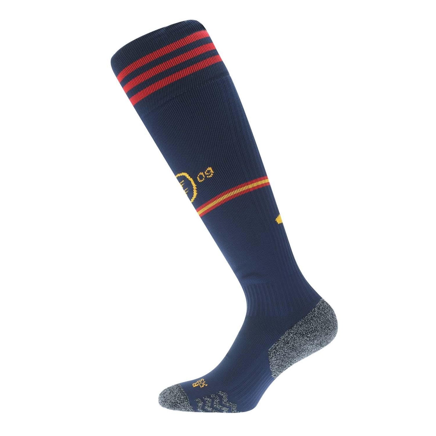 Navy - Back - Adidas Mens Spain 2022-23 Knitted Home Socks