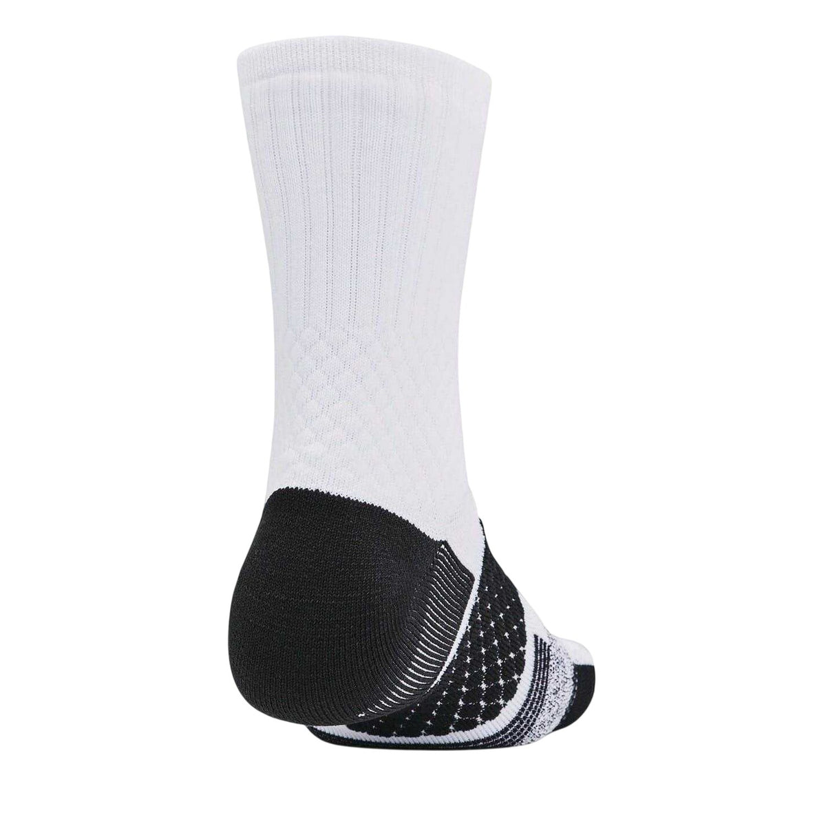 White - Back - Under Armour Mens Project Rock Playmaker Crew Socks