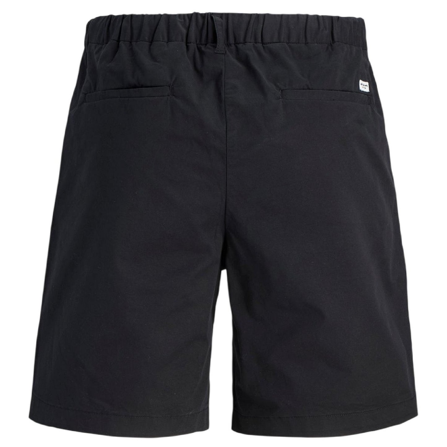 Black - Back - Jack And Jones Childrens-Kids Stretch Chino Shorts