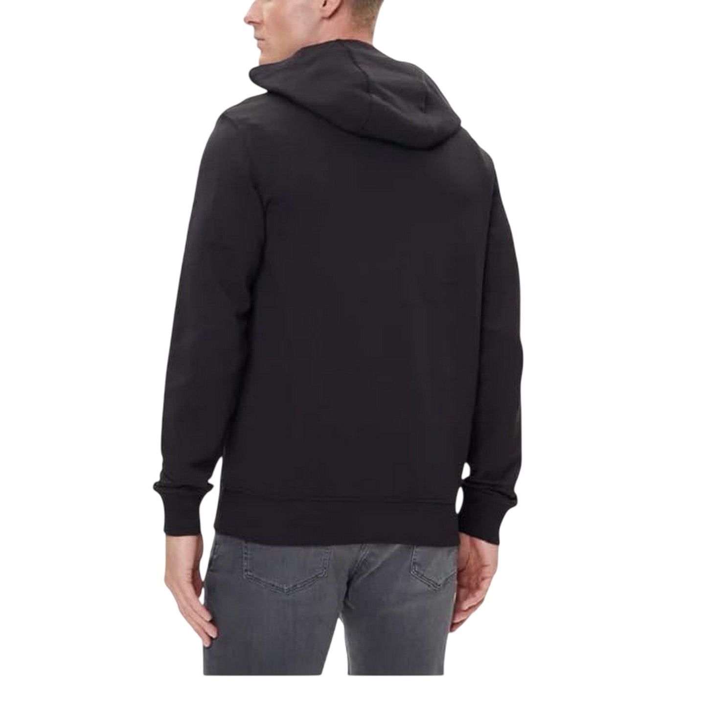 Black - Back - Tommy Hilfiger Mens Cotton Hoodie
