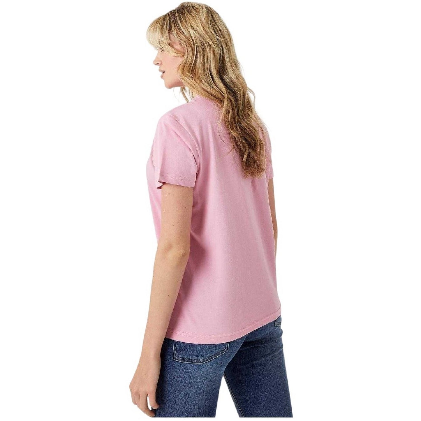 Pink - Back - Jack Wills Womens-Ladies Endmoor Boyfriend T-Shirt