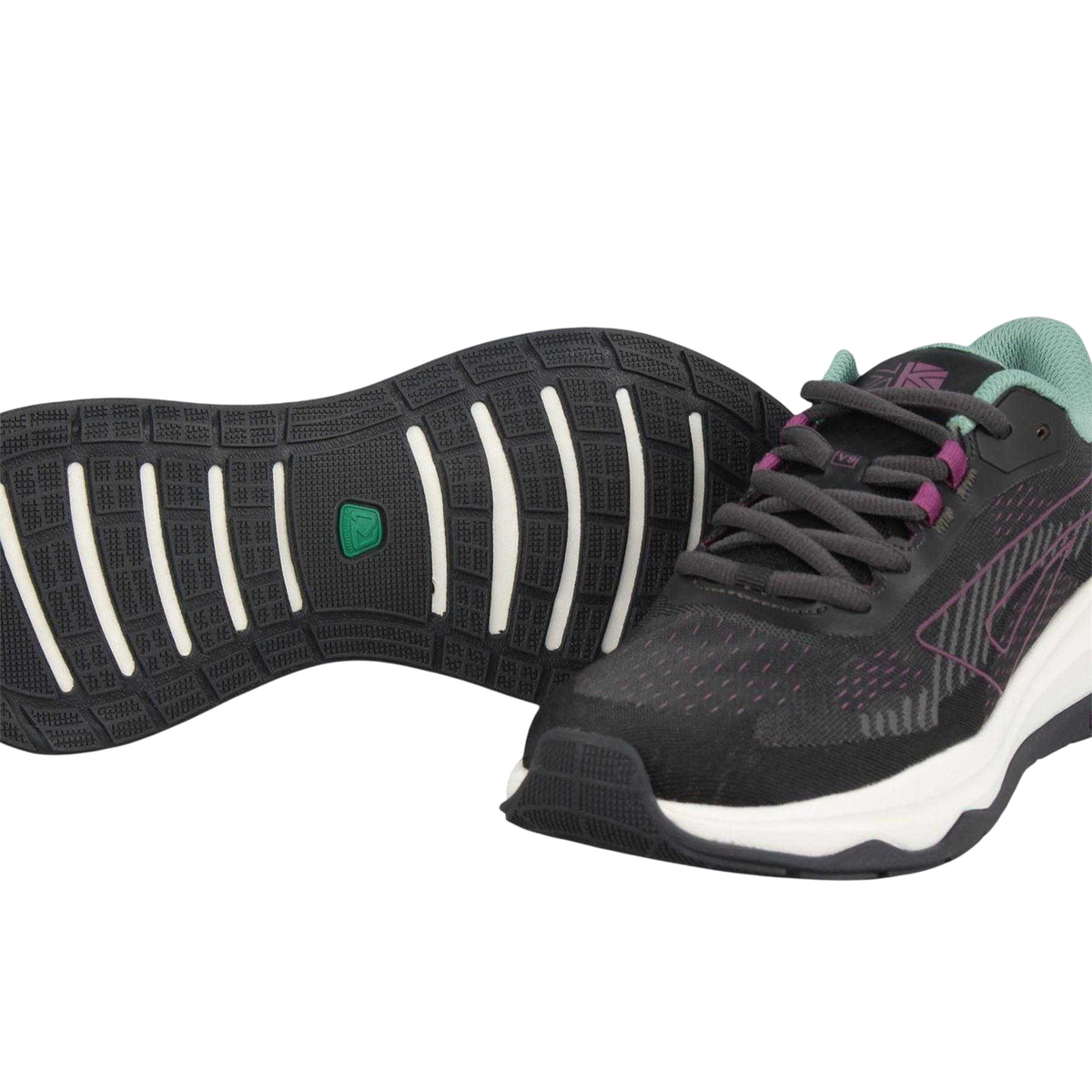Black-Teal - Lifestyle - Karrimor Womens-Ladies Tempo Trainers