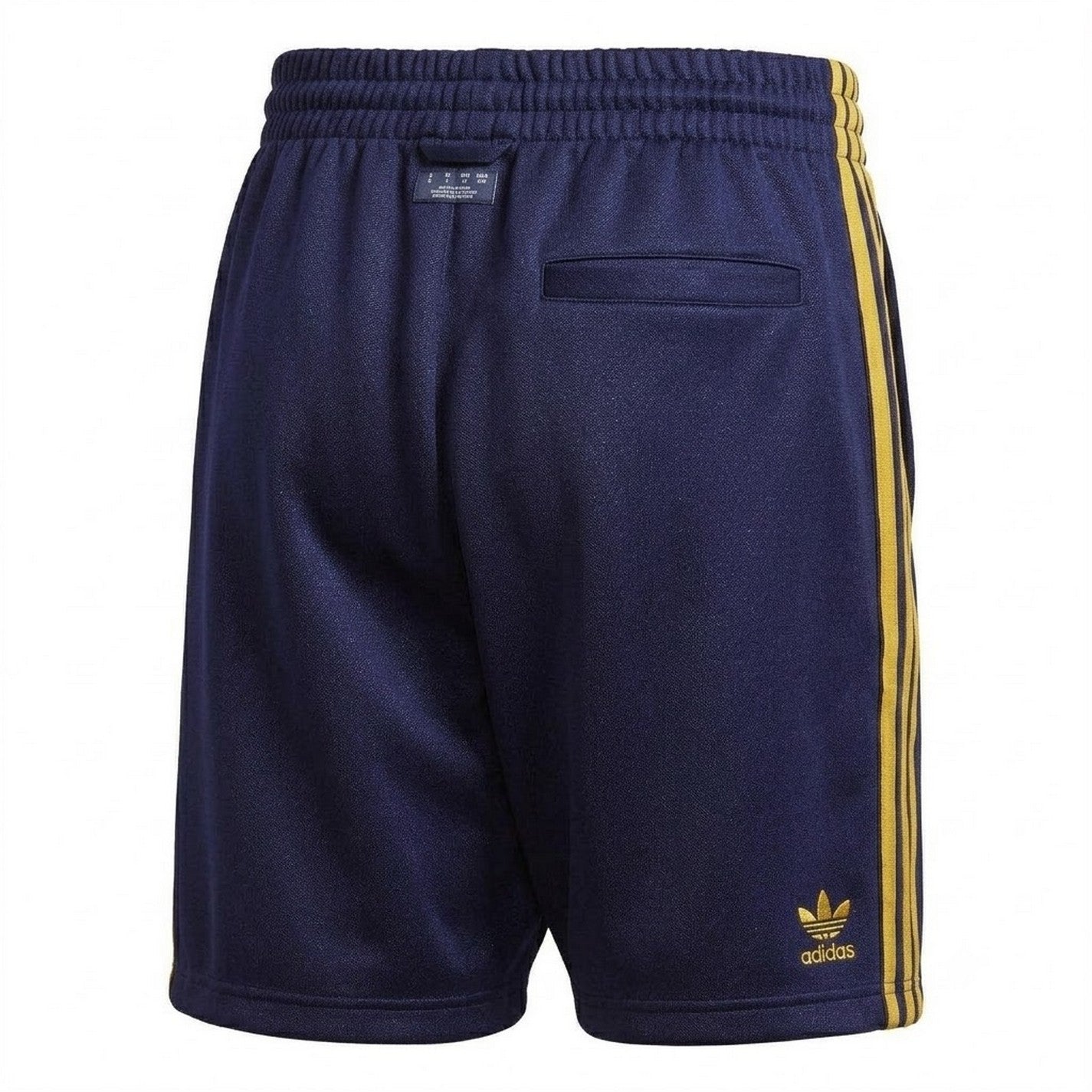 Dark Blue - Back - Adidas Mens Adicolor Classics 3 Stripes Shorts