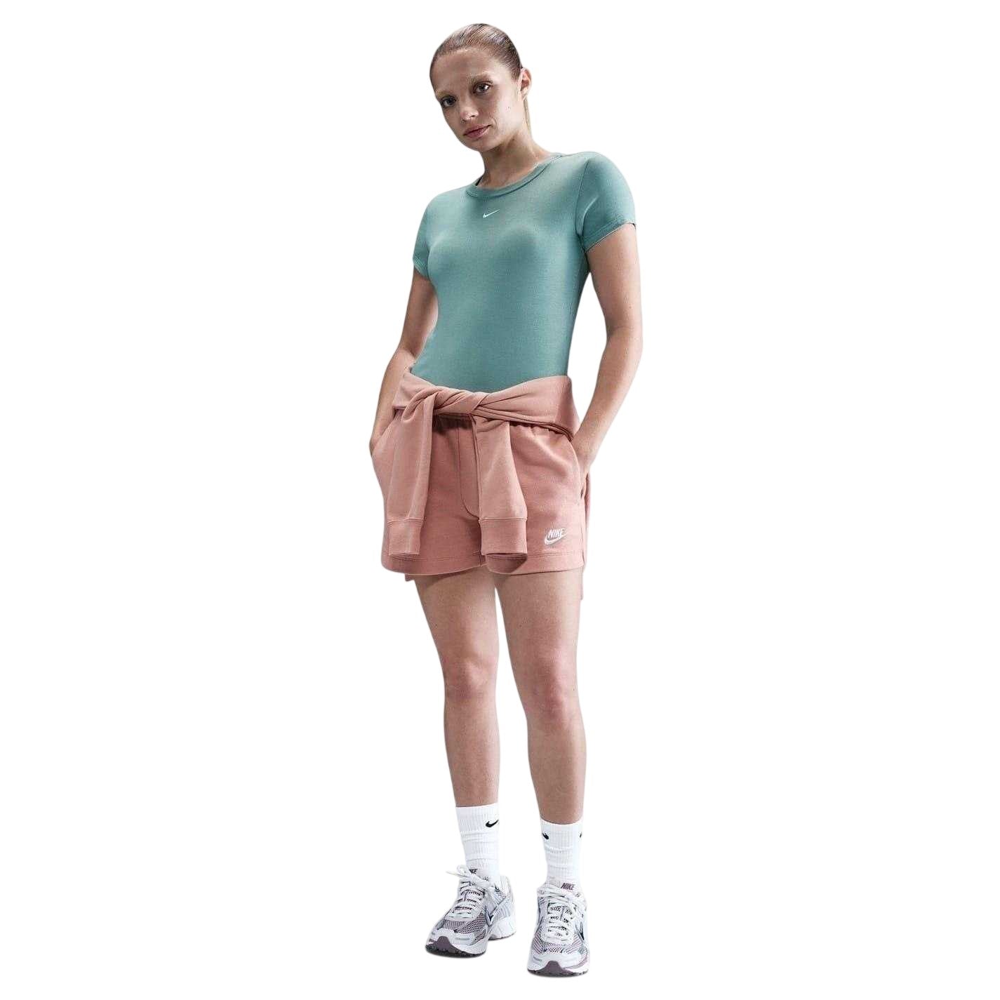 Cannon - Lifestyle - Nike Womens-Ladies Chill Swoosh Knitted Slim T-Shirt
