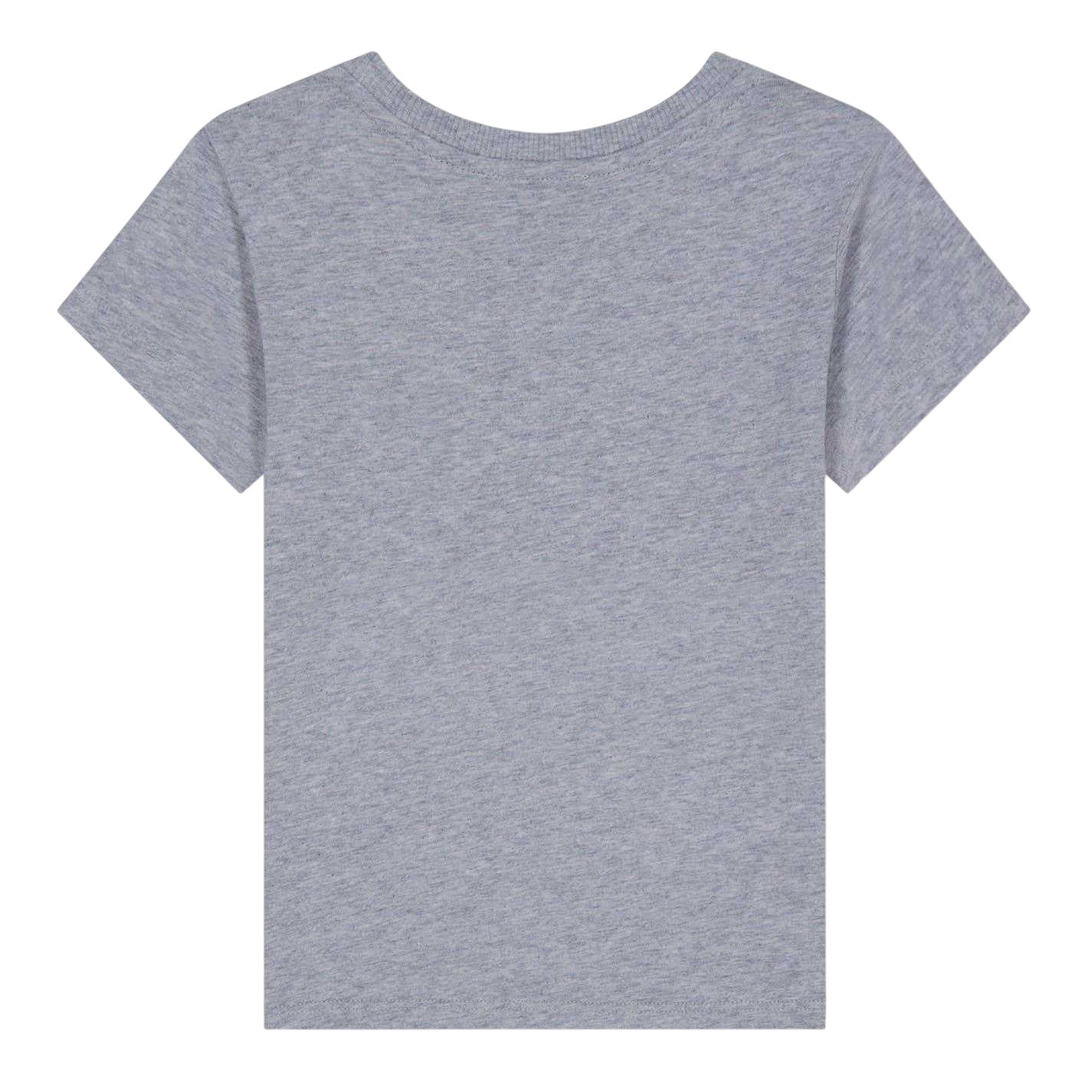 Grey - Back - Moschino Childrens-Kids Bear Logo T-Shirt