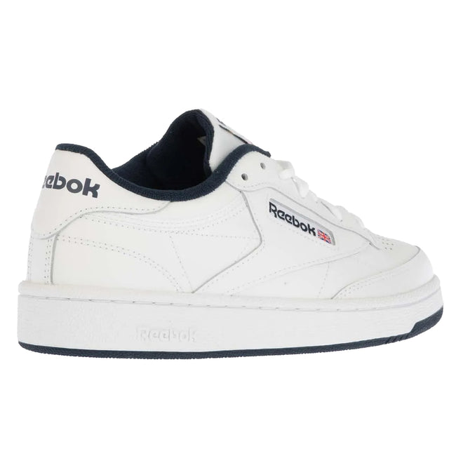 White - Back - Reebok Mens Club C 85 Leather Trainers