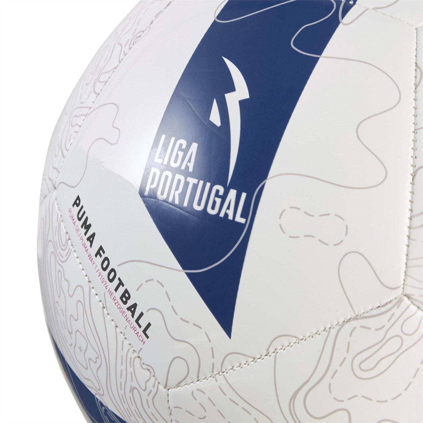 White-Navy - Side - Puma 2025-2026 Match Football