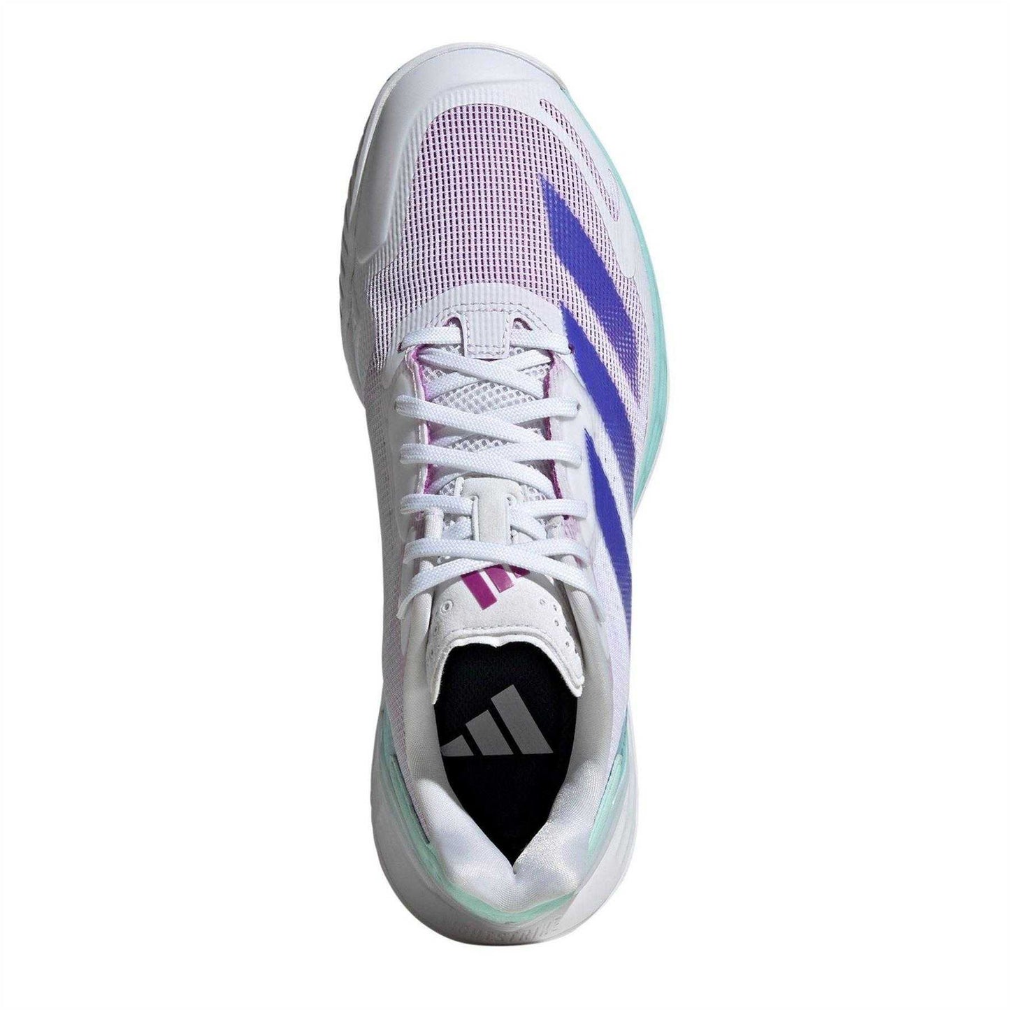 White - Pack Shot - Adidas Womens-Ladies Speed 2 Tennis Shoes