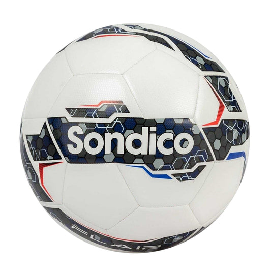 White-Black - Front - Sondico Flair Training Football