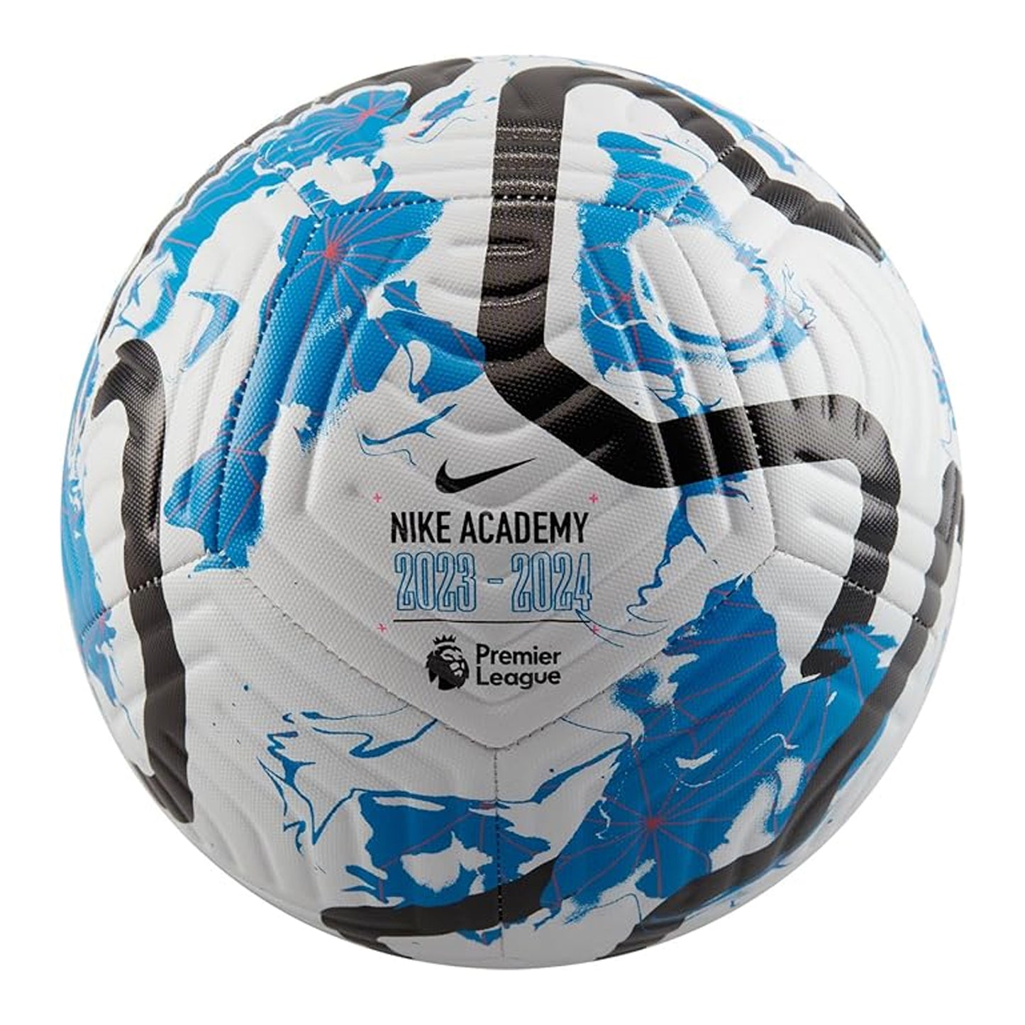 White-Blue - Back - Sondico Geometric Pattern Football