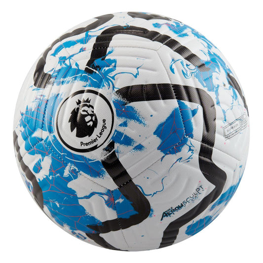 White-Blue - Front - Sondico Geometric Pattern Football