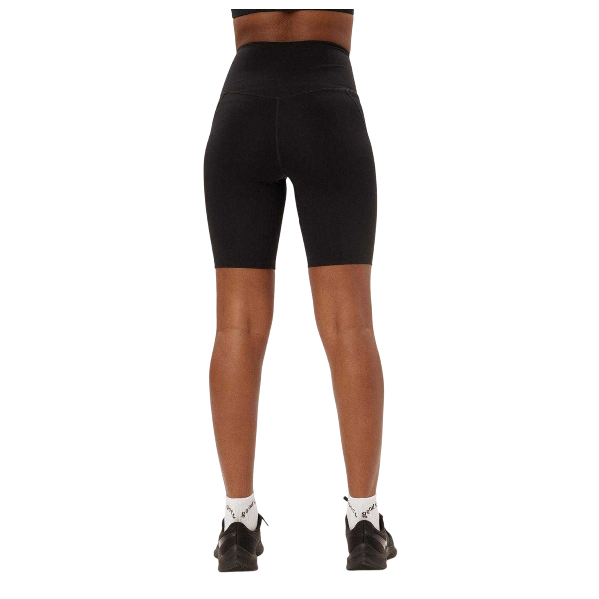 Black - Lifestyle - Girlfriend Collective Womens-Ladies Comp Snug Fit Cycling Shorts