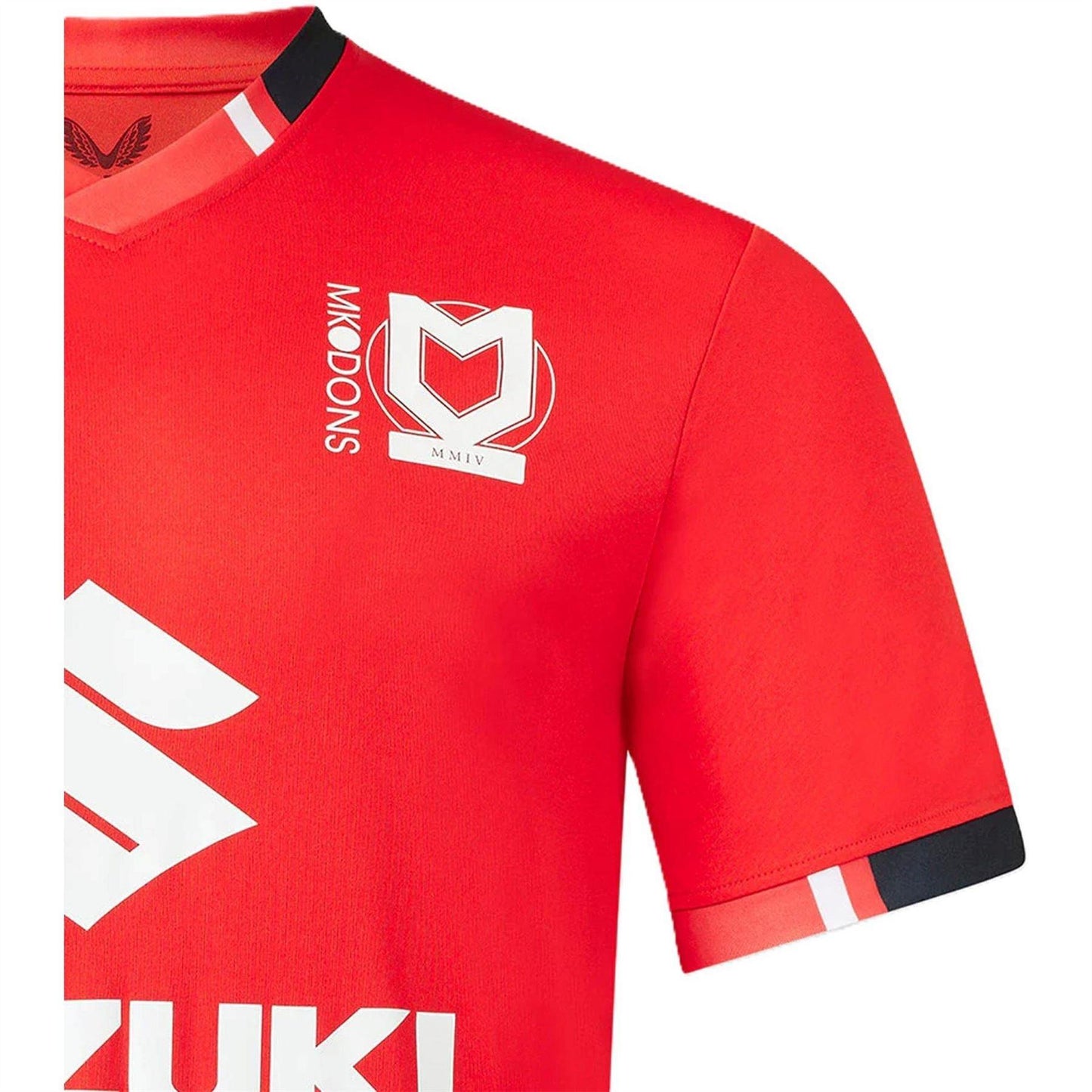 Fiery Red - Lifestyle - Castore Mens Milton Keynes Dons FC Away Jersey