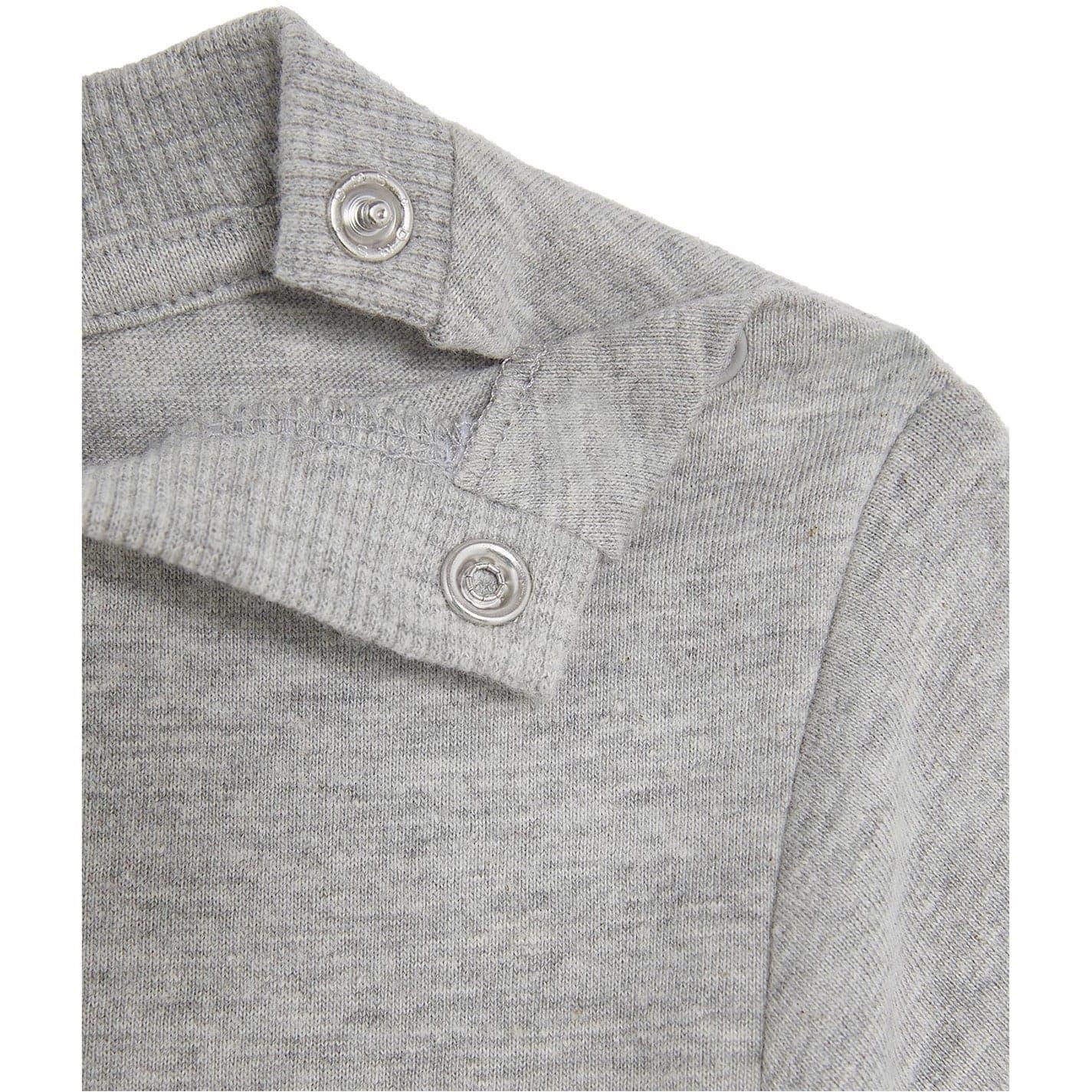 Light Grey - Side - Lyle & Scott Baby Boys Crew Neck Regular T-Shirt