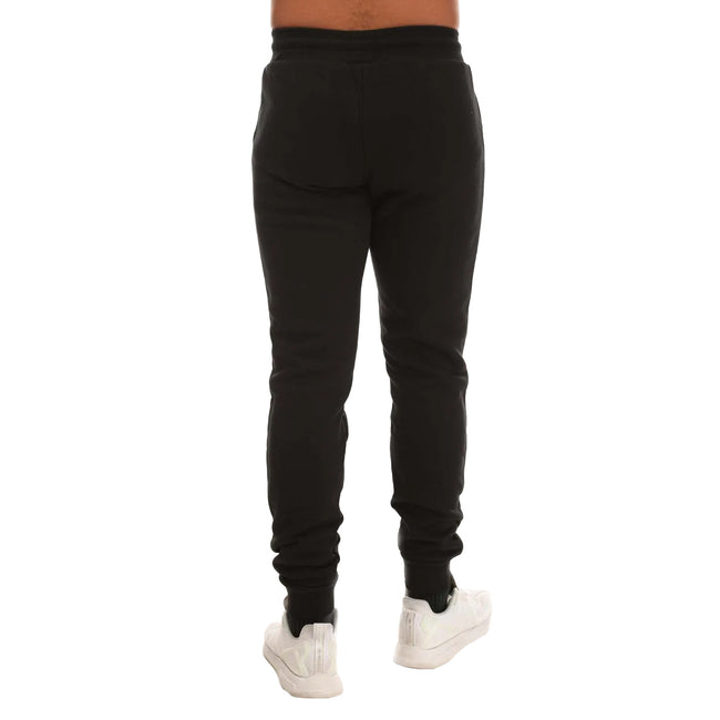 Black - Back - Adidas Mens Essentials FC Bayern Munich Jogging Bottoms