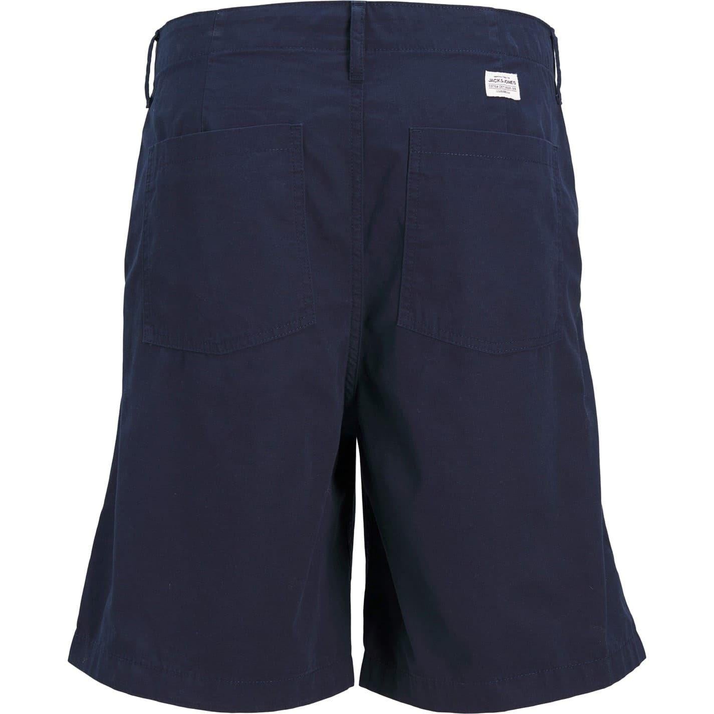 Navy Blazer - Back - Jack And Jones Mens Karl Cargo Shorts