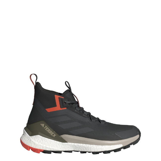 Black - Back - Adidas Mens Terrex Free Hiker 2.0 Hiking Shoes