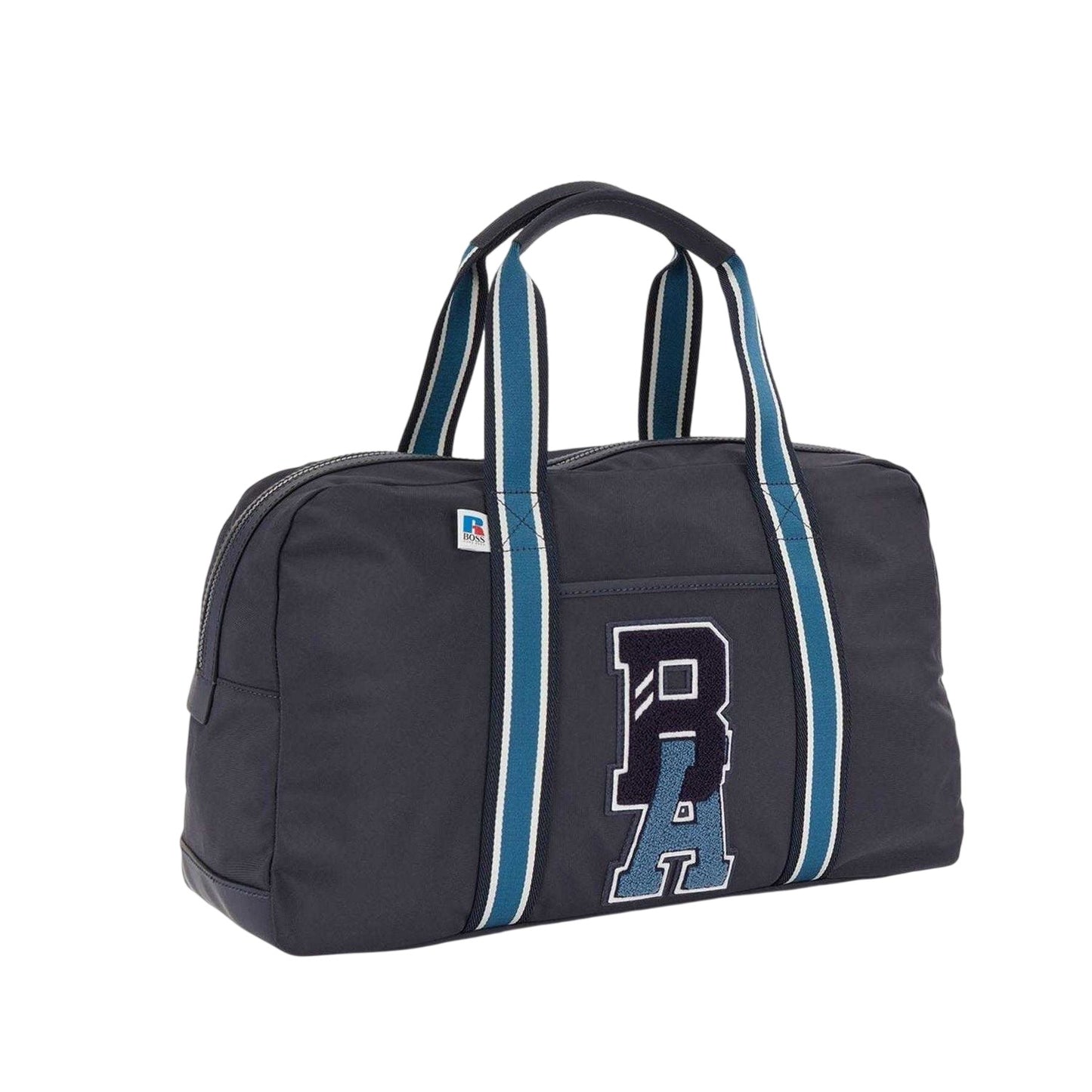 Navy - Side - Boss X Russel Sport Duffle Bag