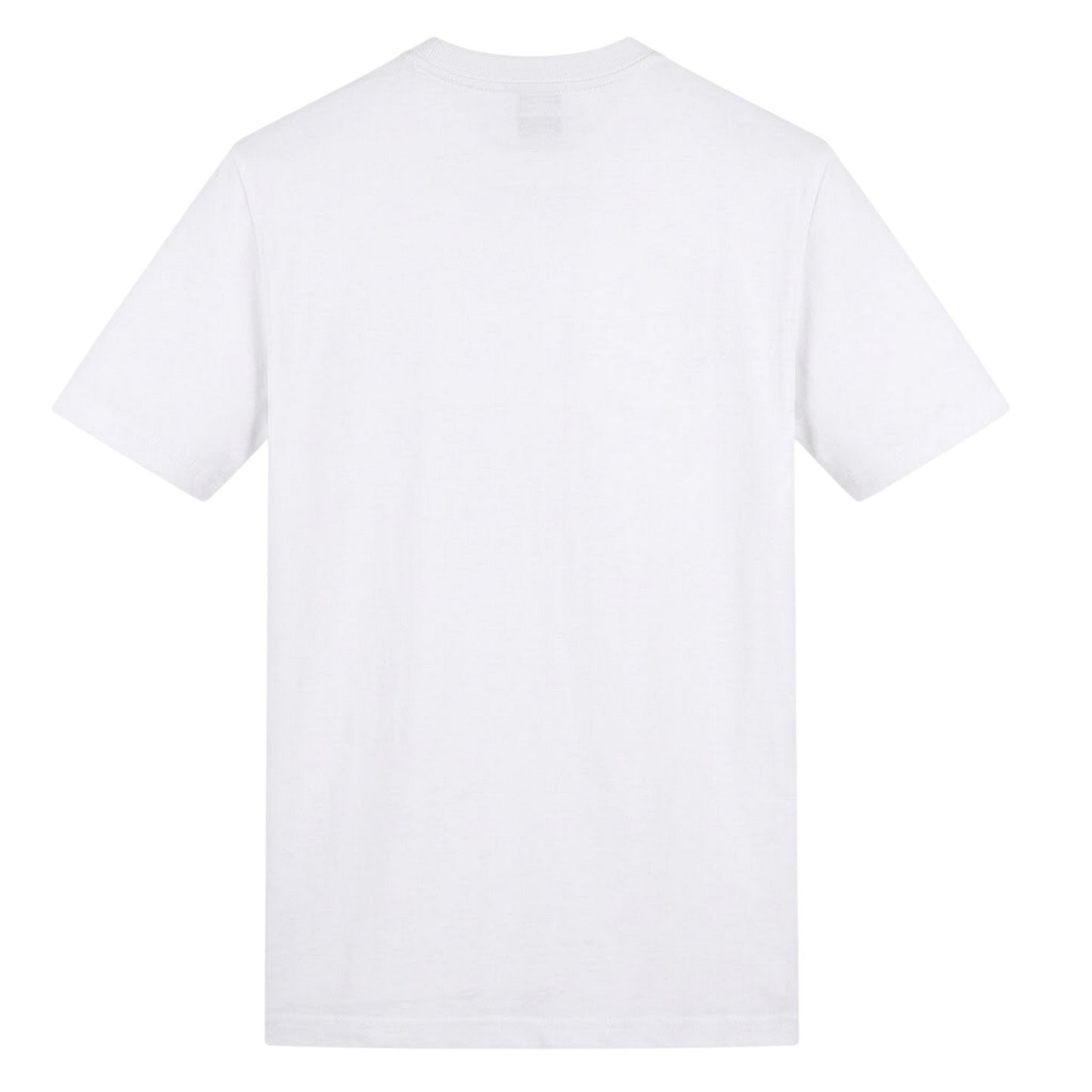 White - Back - AWD Unisex Adult England Flag Short-Sleeved T-Shirt