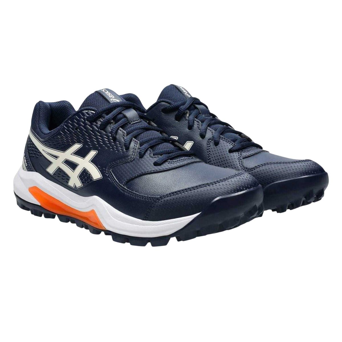 Midnight-Cream - Pack Shot - Asics Mens Lethal Field 2 Hockey Trainers