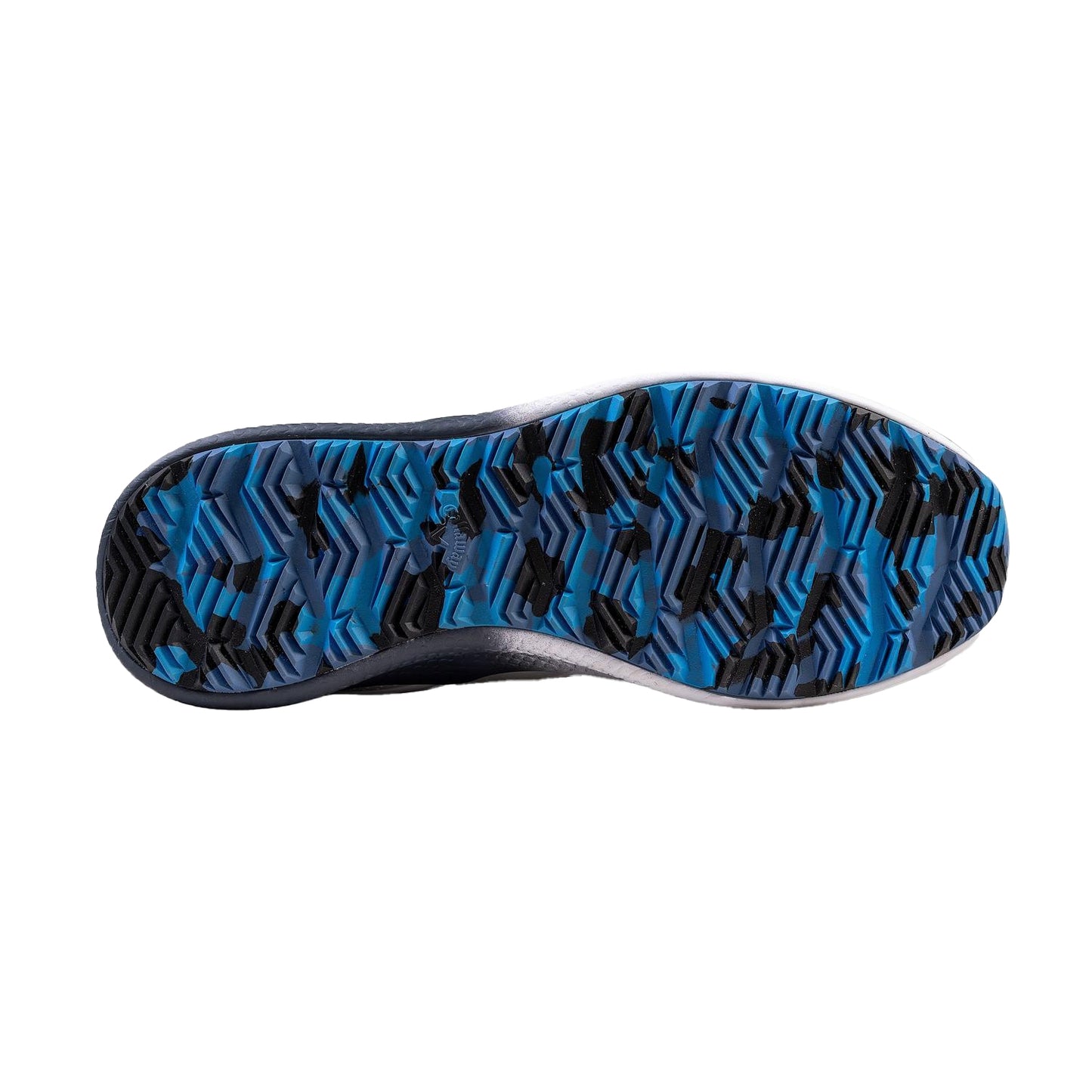 White-Blue - Side - Callaway Mens Peak Low Golf Trainers