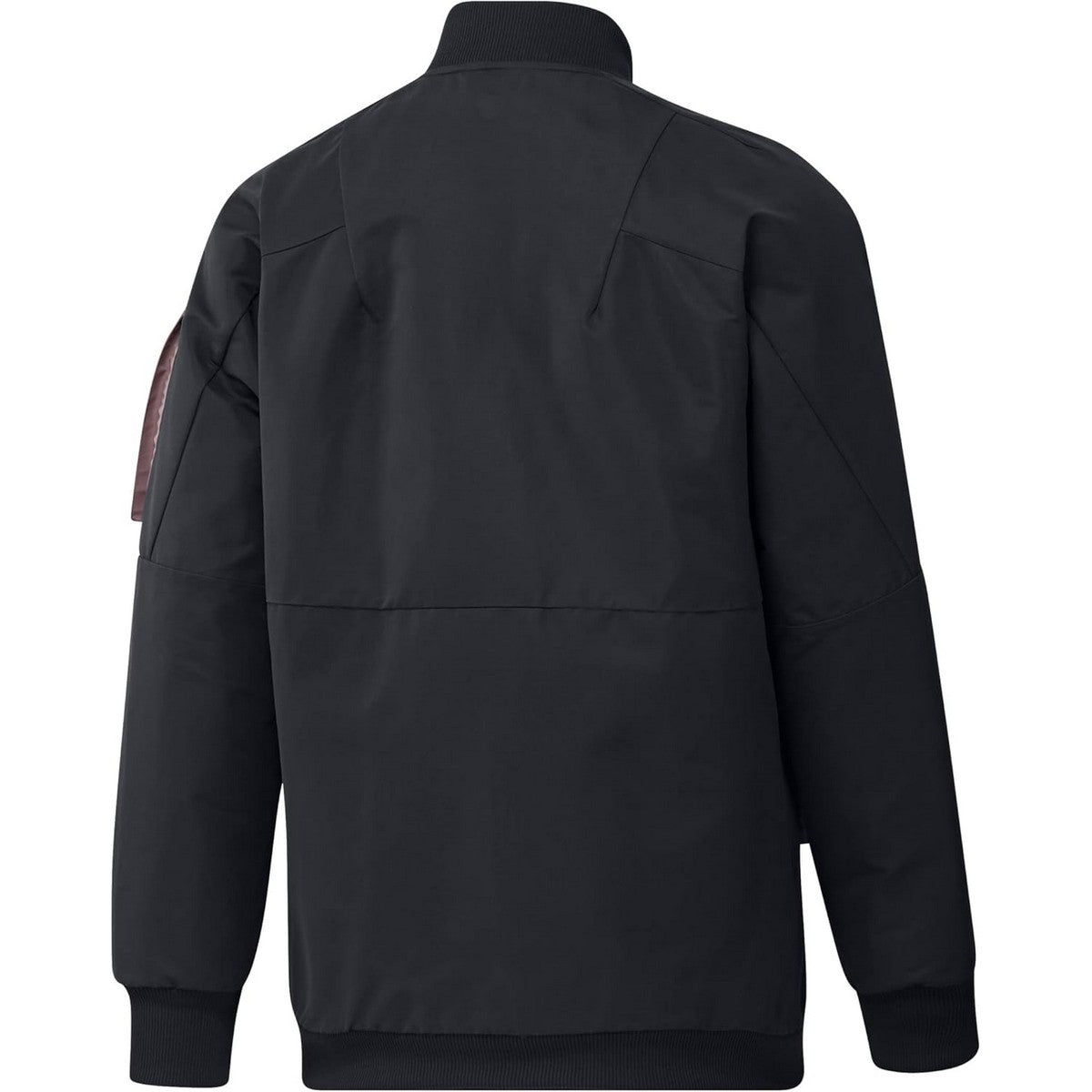 Black - Back - Adidas Mens 2022-23 Real Madrid CF Jacket