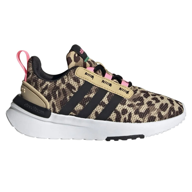Pink-Black - Lifestyle - Adidas Childrens-Kids Racer TR21 Trainers