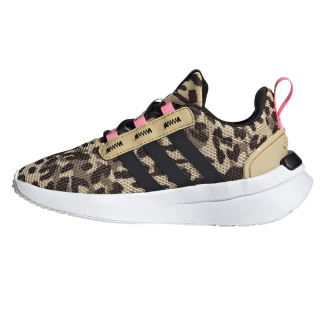 Pink-Black - Pack Shot - Adidas Childrens-Kids Racer TR21 Trainers