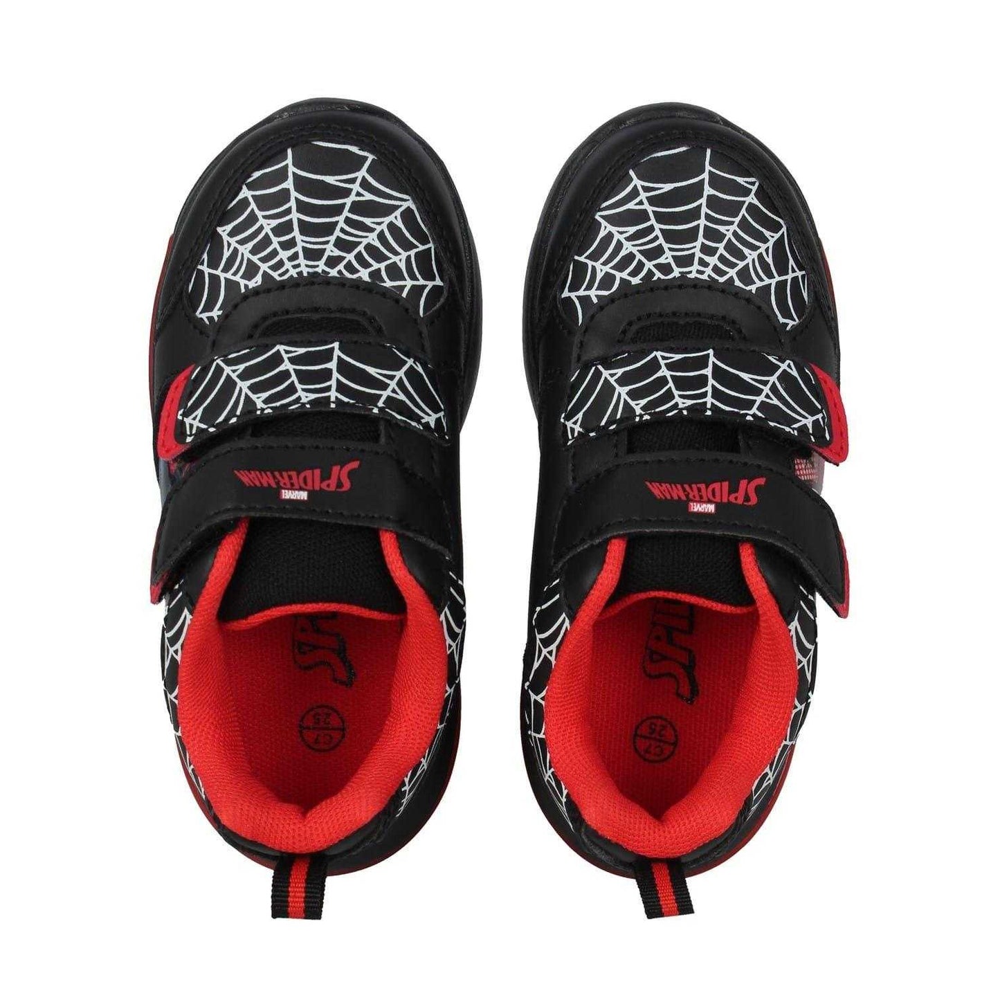 Blue-Red - Side - Spider-Man Baby Boys Spider-Man Trainers