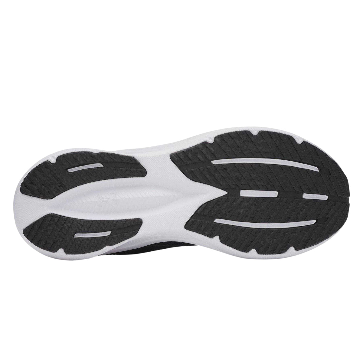 Black-White - Side - Under Armour Mens Assert 11 Trainers