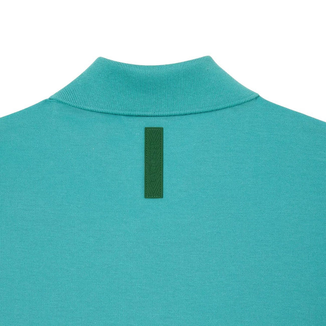 Green - Lifestyle - Lacoste Mens Movement Pique Regular Polo Shirt