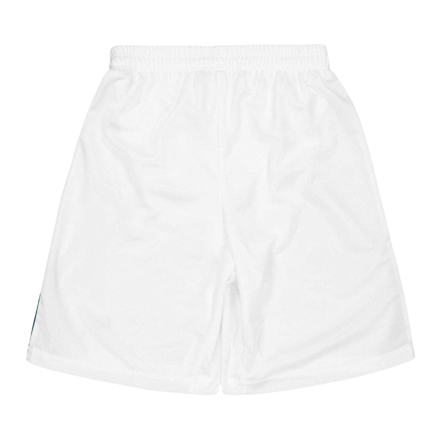 White-Green - Back - Puma Childrens-Kids Team Logo Football Shorts