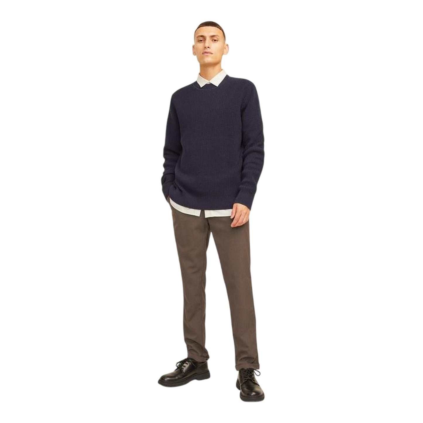 Falcon - Side - Jack And Jones Mens Connor Roll Up Slim Chinos