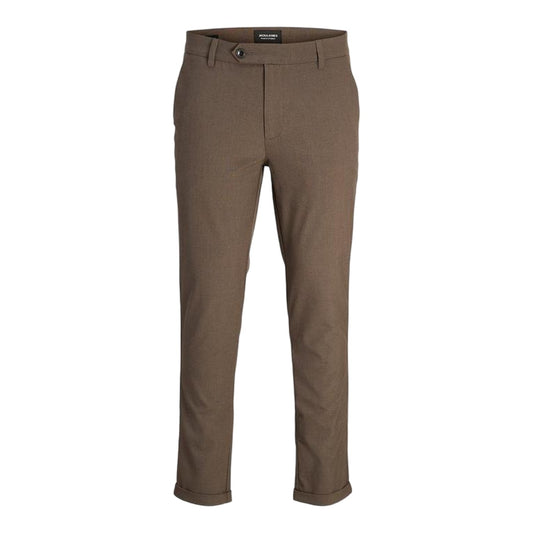 Falcon - Front - Jack And Jones Mens Connor Roll Up Slim Chinos