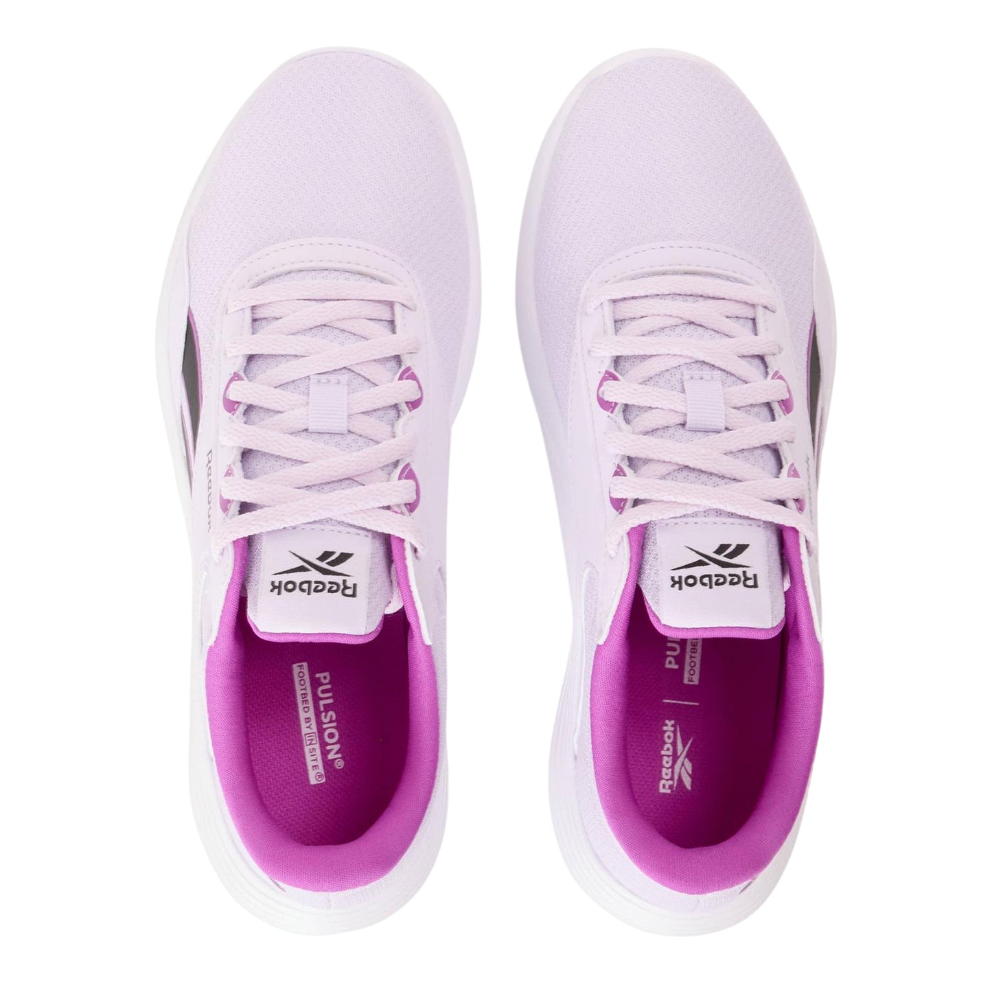 Digital Violet - Side - Reebok Womens-Ladies Lite 4 Mesh Flat Trainers