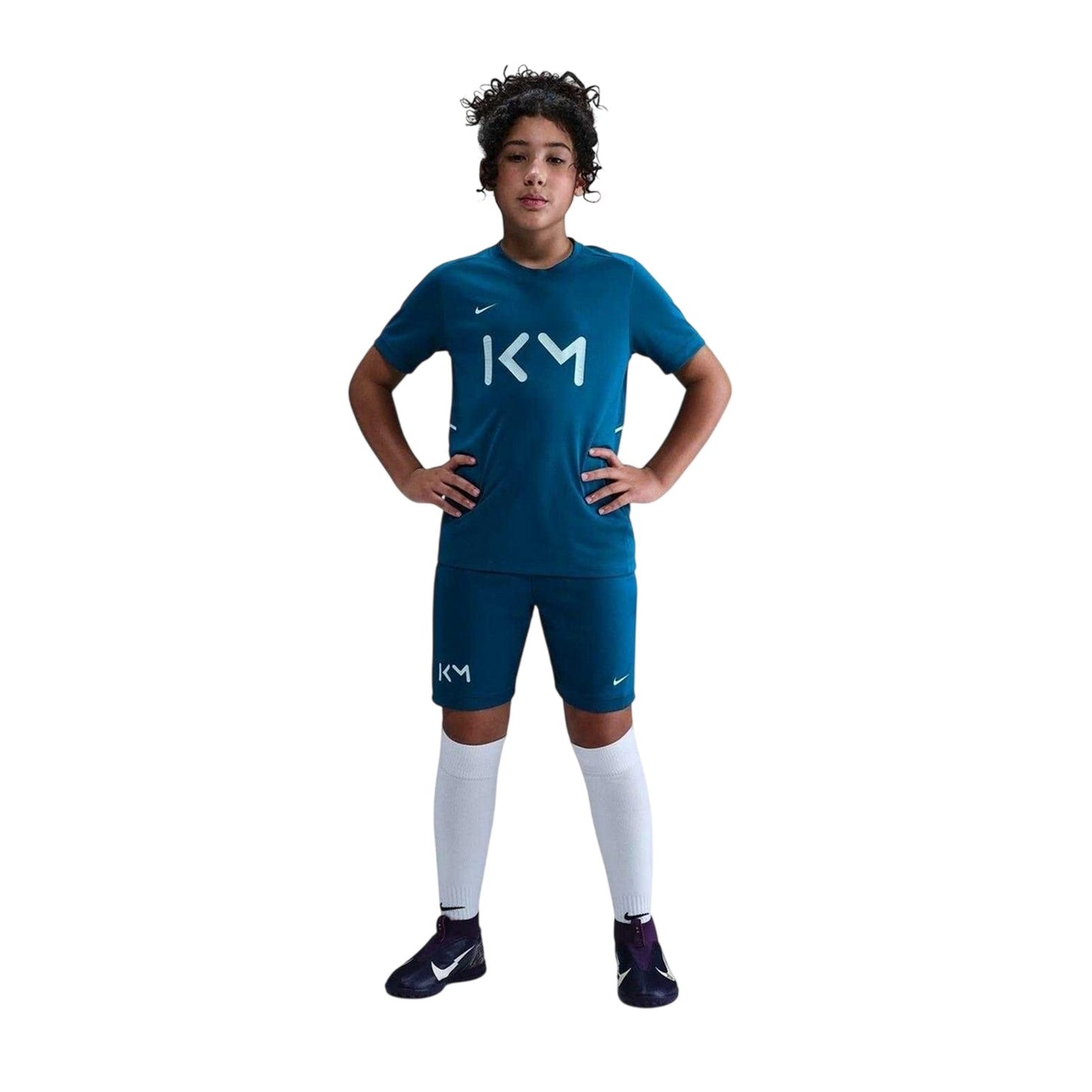 Abyss Blue - Side - Nike Childrens-Kids T-Shirt