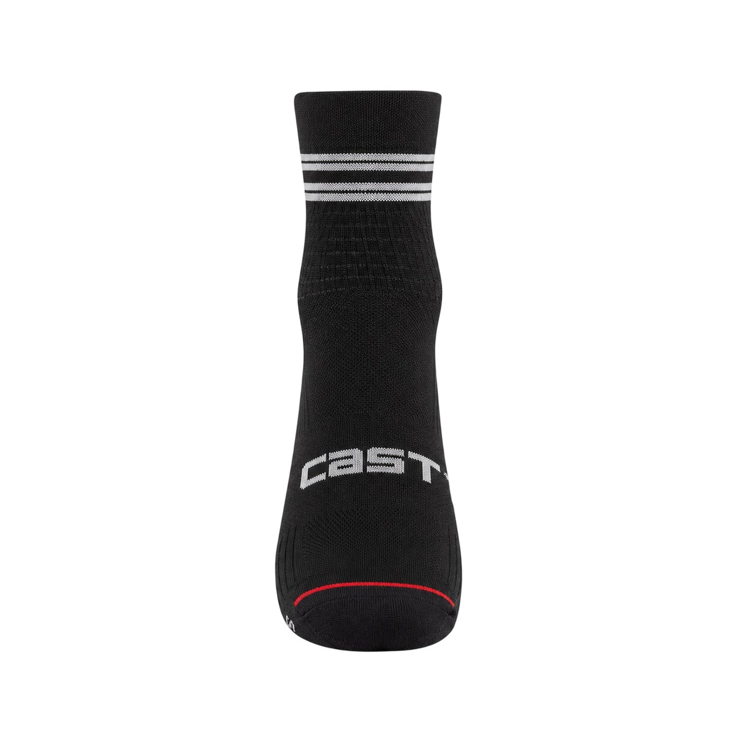 Black - Back - Castelli Womens-Ladies Anima 7 Socks