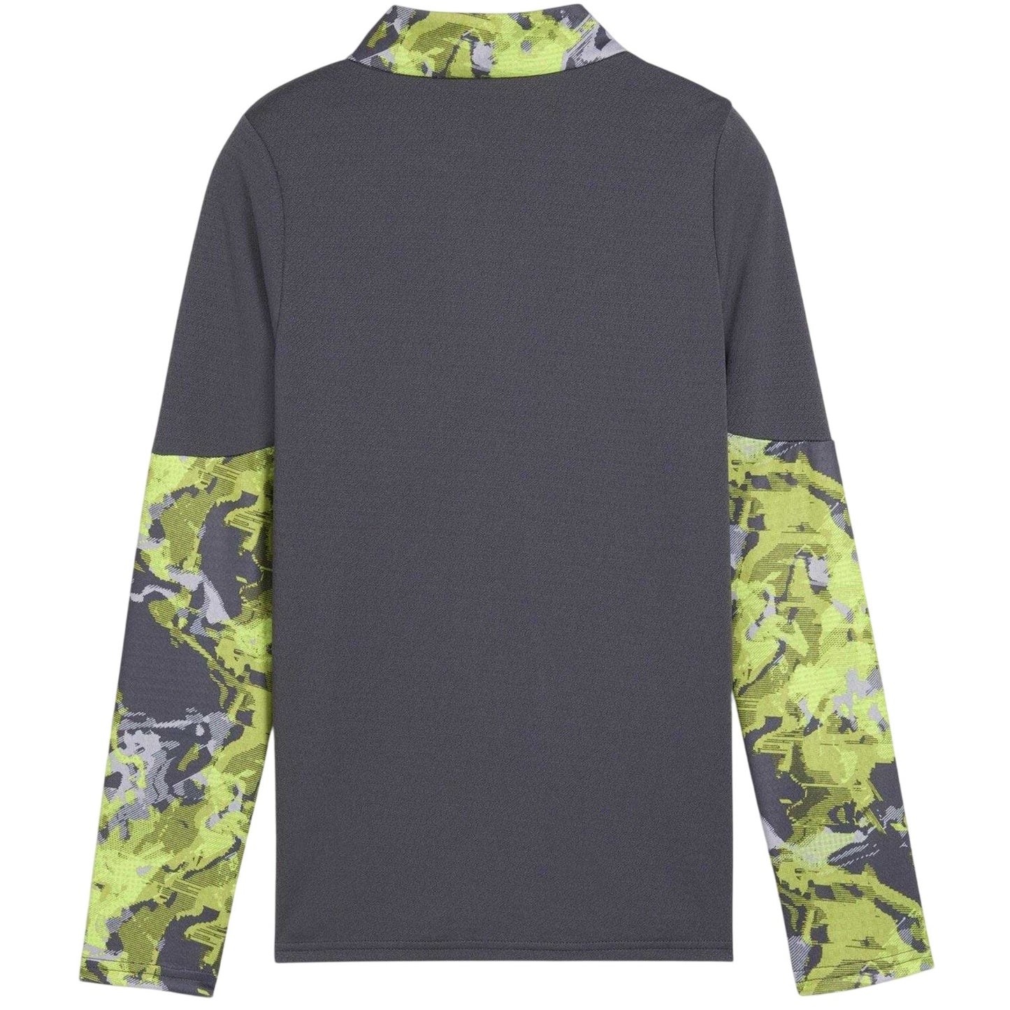 Grey - Back - Puma Childrens-Kids Quarter Zip Drill Top