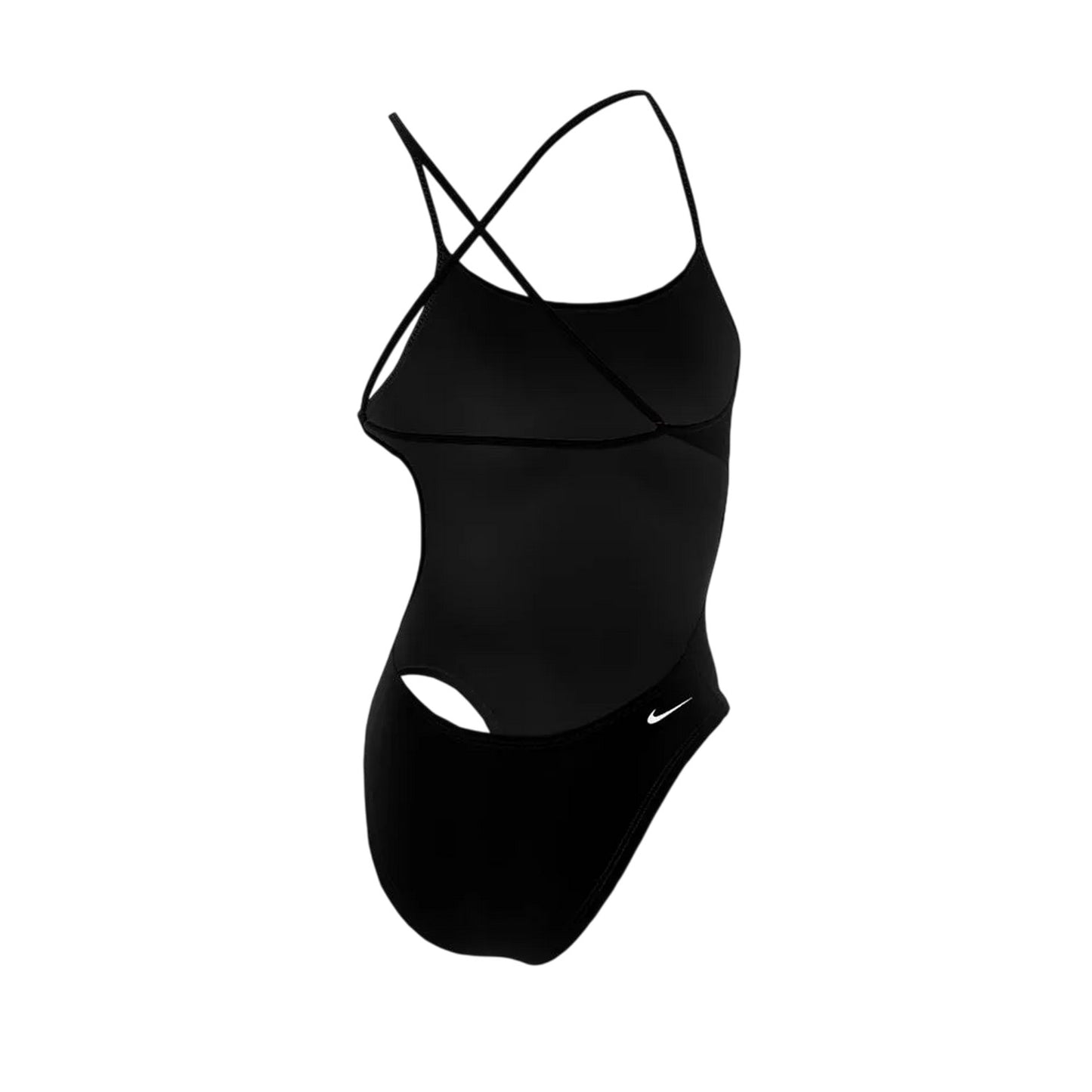 Black - Back - Nike Womens-Ladies Slim One Piece Swimsuit
