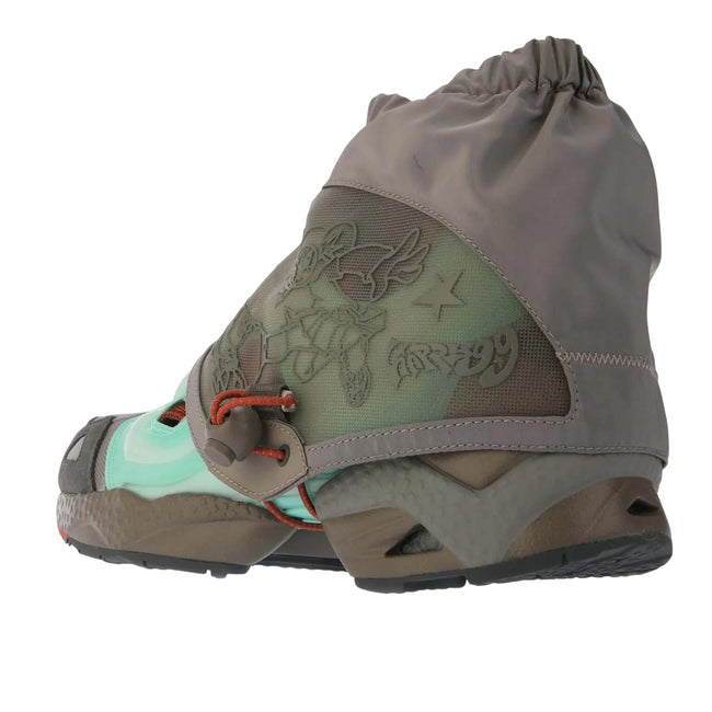 Mint - Back - Reebok Mens Happy99 InstaPump Fury 95 Leather Trainers