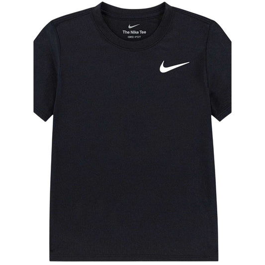 Black - Front - Nike Childrens-Kids Dri-FIT T-Shirt